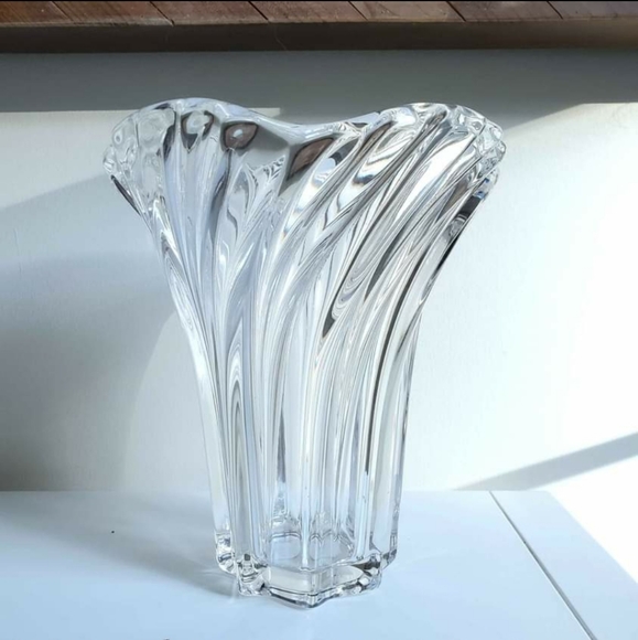 Mikasa Other - Mikasa Belle Epoque Lead Crystal Flower Vase New
